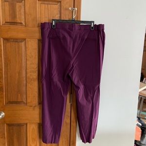 New Lane Bryant Dress Pants Slacks Trousers Mauve Purple 22 28